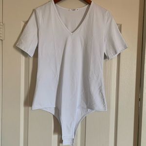 Women’s white bodysuit